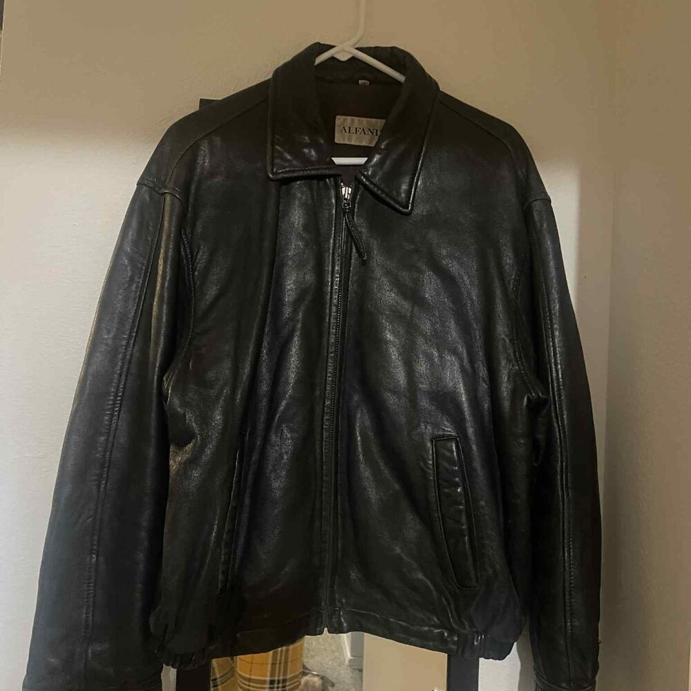 genuine leather motorcycle jacket